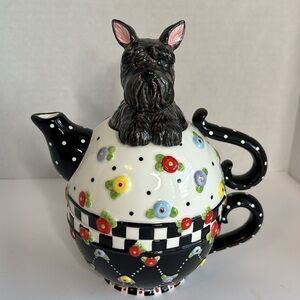 MARY ENGELBREIT SCOTTIE TEAPOT